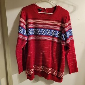 Talbots Red Sweater